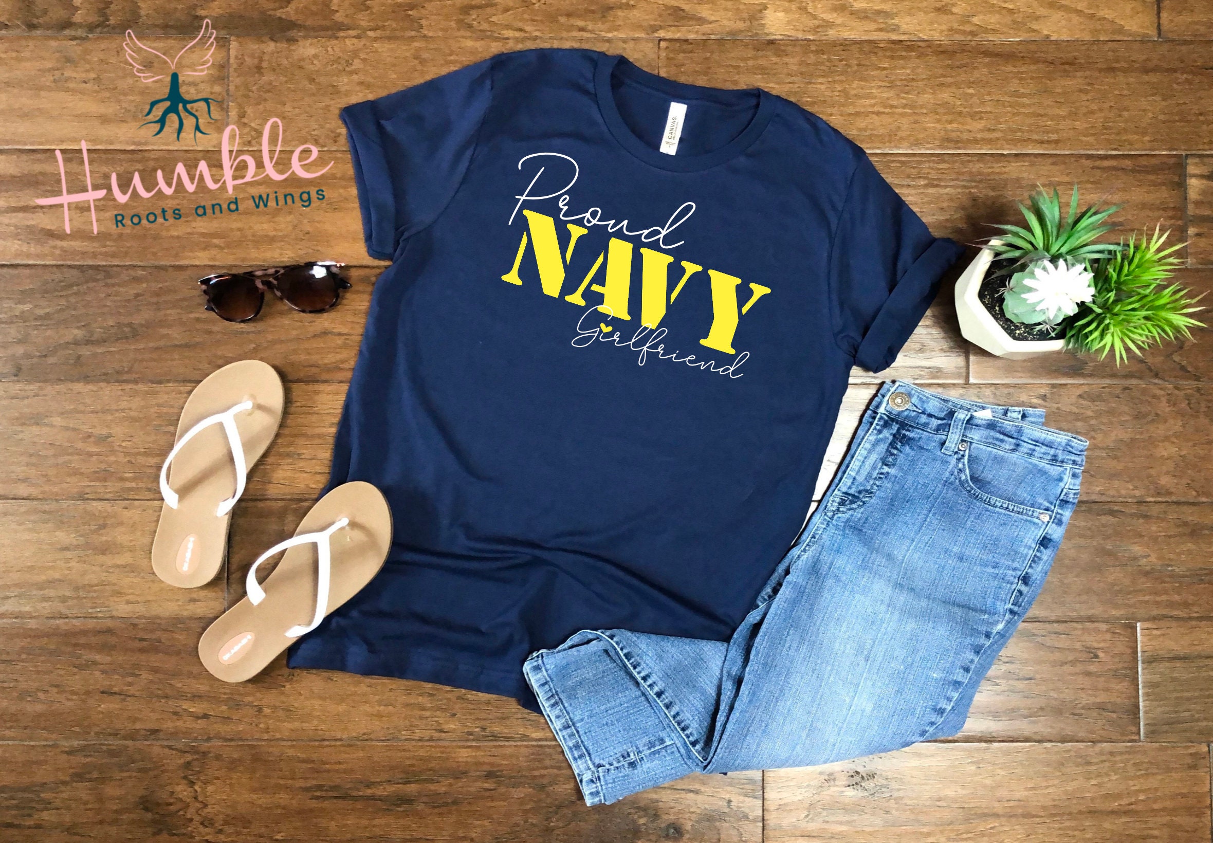 Proud Navy Girlfriend svg cut file family cut file for | Etsy