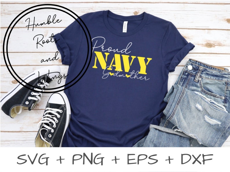 Download Proud Navy Godmother svg family cutting file for ...