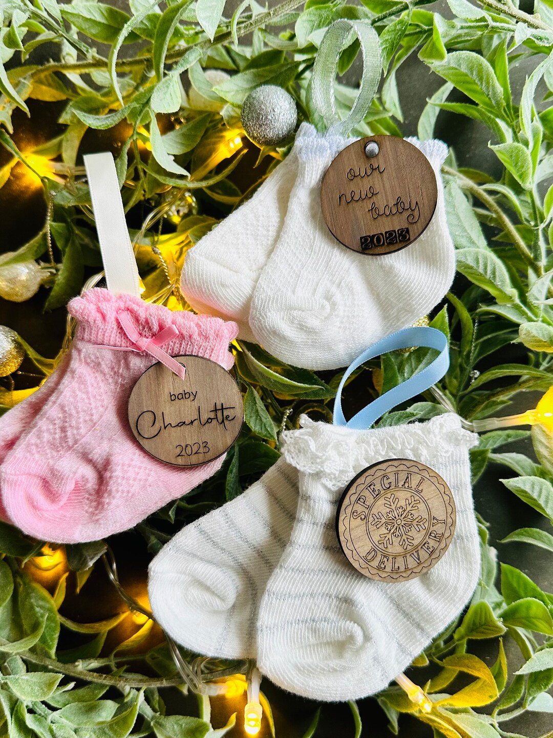 Personalised Christmas Ornaments for Baby Baby's First - Etsy Australia