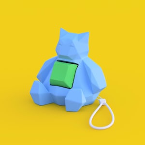 Snorlax Keyboard Clicky Fidget w/Lasso | Stim Toy, Stress Relief, ADHD, ASMR