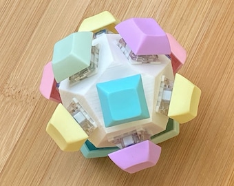 Dodecahedron 12 Key Mechanical Fidget Clicker