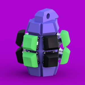 EVA 10 Key Grenade Fidget