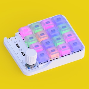 ZM16K V2 - w/ Dial Hotswap Mech Macropad -- (QMK/Vial) Easily Programmable Keys Through GUI)