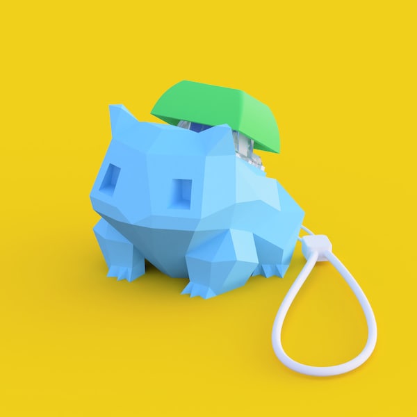Bulbasaur Keyboard Clicky Fidget | Stim Toy, Stress Relief, ADHD, ASMR - w/Lasso