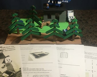Craft Stick City - Extension 04 - The Hideout Instruction Manual
