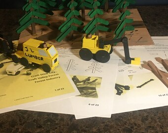 Craft Stick City - Extension 01 - Forest Instruction Manual