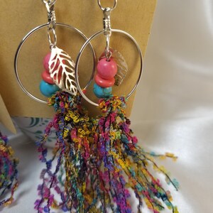 Fun and Unique Fuzzy Multi-color Fun Earrings - Etsy Canada