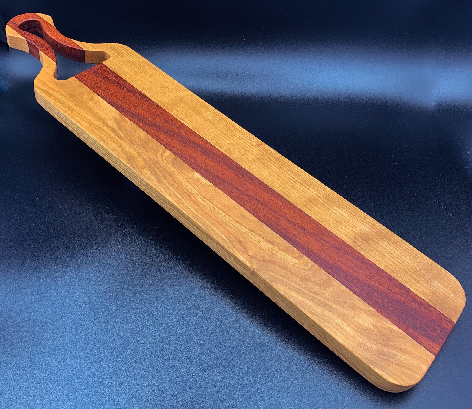 Long Wood Charcuterie Board Cheese Board Serving Tray Etsy