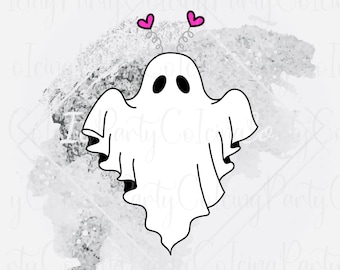 Valentines Love Ghost Cookie Cutter - Love Monster Cookie Cutter - Valentines Day Cookie Cutter