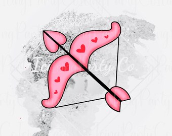 Cupid’s Bow Cookie Cutter - Love Bow Cookie Cutter - Valentine’s Day Cookie Cutter