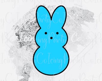 Bunny Peep Cookie Cutter - Peeps Cookie Cutter - Easter Cookie Cutters