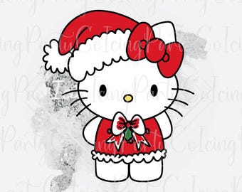 Santa Kitty HK Cookie Cutter - Christmas Cookie Cutters