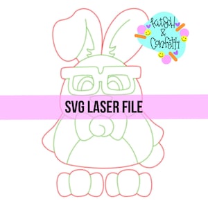 SVG: Easter bunny door hanger SVG, Spring door hanger SVG