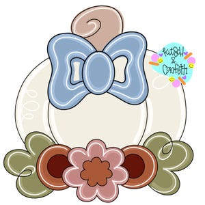 TEMPLATE: pumpkin door hanger template, fall flower door hanger template, Fall door hanger template, digital door hanger template