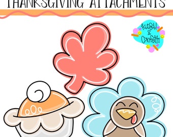 TEMPLATE: door hanger attachment templates, Thanksgiving attachment templates