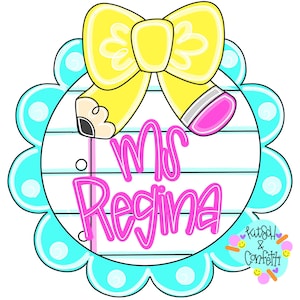 TEMPLATE: teacher door hanger template, teacher pencil door hanger template, classroom door hanger template