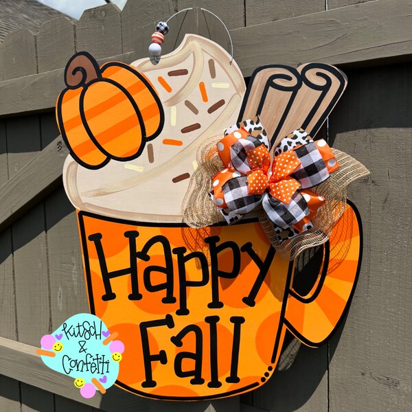 Fall Door Hanger - Etsy