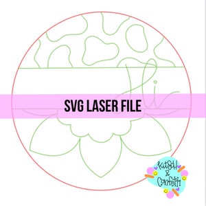 SVG:  Sunflower door hanger SVG, Summer door hanger SVG, Fall door hanger svg