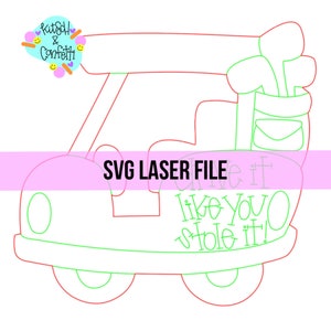 SVG: ゴルフ ドアハンガー SVG、ゴルフ ドア サイン SVG