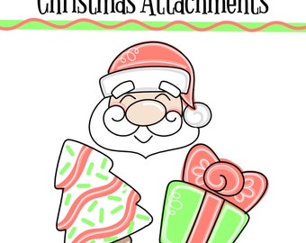 TEMPLATE: door hanger attachment templates, Christmas attachments