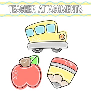 TEMPLATE: door hanger attachment templates, teacher attachment templates, school attachment templates