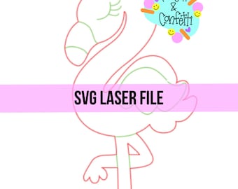 SVG:  Summer door hanger SVG, flamingo door hanger SVG