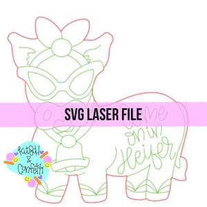SVG:  Cow door hanger SVG