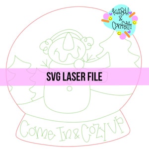 SVG: snow door hanger svg, snowman door hanger svg, winter door hanger svg