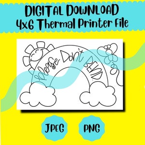 DIGITAL DOWNLOAD:  do not bend shipping label, fragile shipping label, cute shipping label, printable shipping label, 4X6 shipping label