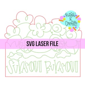 SVG: Easter bunny door hanger SVG, Spring door hanger SVG