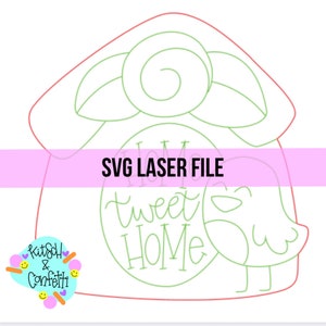 SVG:  birdhouse door hanger SVG, Spring door hanger SVG