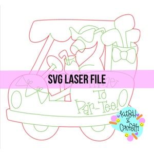 SVG: 夏のドアハンガー SVG、フラミンゴ SVG、ゴルフ SVG