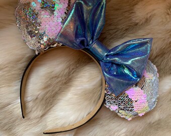 Reversible sequins Minnie Ears