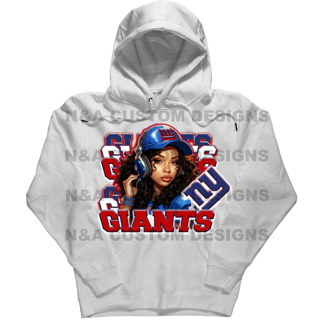 Giants PNG Sublimation Digital Football