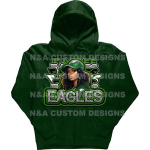 Eagels PNG Sublimation Digital Football