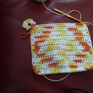 Organic cotton crochet dishcloth, handmade,100% cotton crochet, kitchen towel,dish rug, kitchen item ,crochet gift