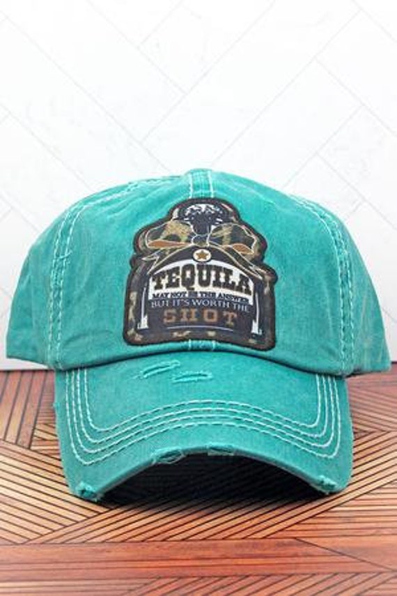 Tequila Hat Tequila May Not Be the Answer but It's Worth a Etsy