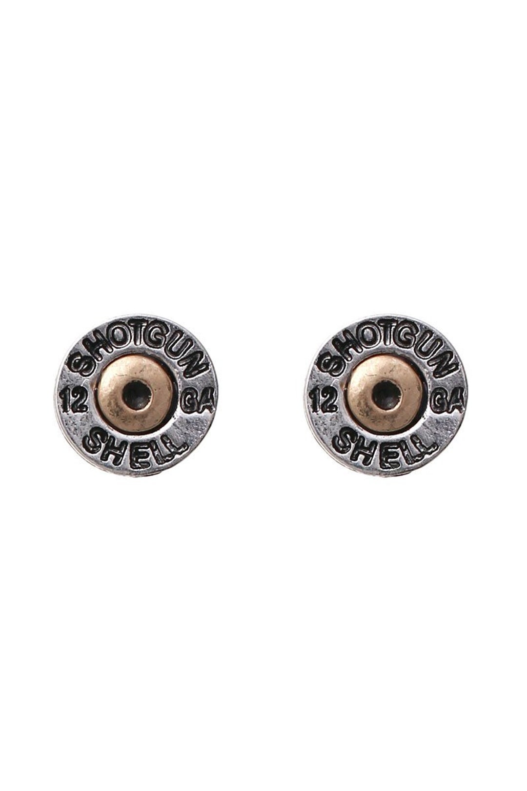 12 Gauge Bullet Earrings Shotgun Shell Earrings Gun Lover Etsy