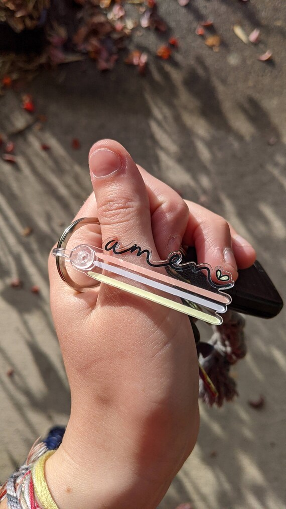 AMEN {Acrylic Keychain} AMEN {Acrylic Keychain}