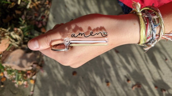 AMEN {Acrylic Keychain} AMEN {Acrylic Keychain}
