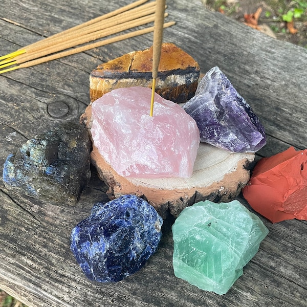Crystal Incense Etsy
