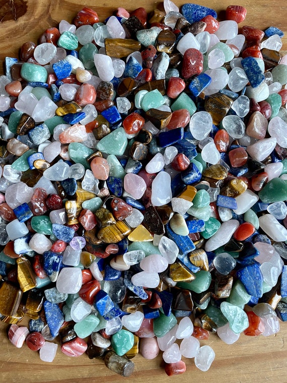 Crystal Confetti Tiny Mixed Crystal Tumbled Stones for Crafts or Witch  Potions. Witchcraft Supplies. Healing Stones Gift for Teenagers. 