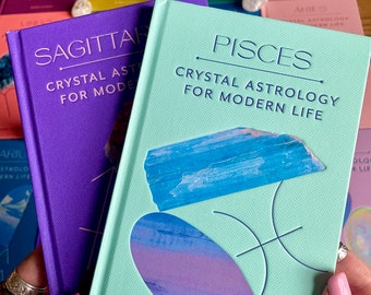 Crystal Astrology For Modern Life - crystal zodiac book, crystal healing for beginners, astrology, guide to gemstones, star sign gift
