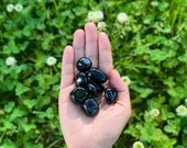 Black obsidian Tumbled Stones All Proceeds Donated to Black Lives Matter Movement and Organizations Protection Stone andRemoves Negativity