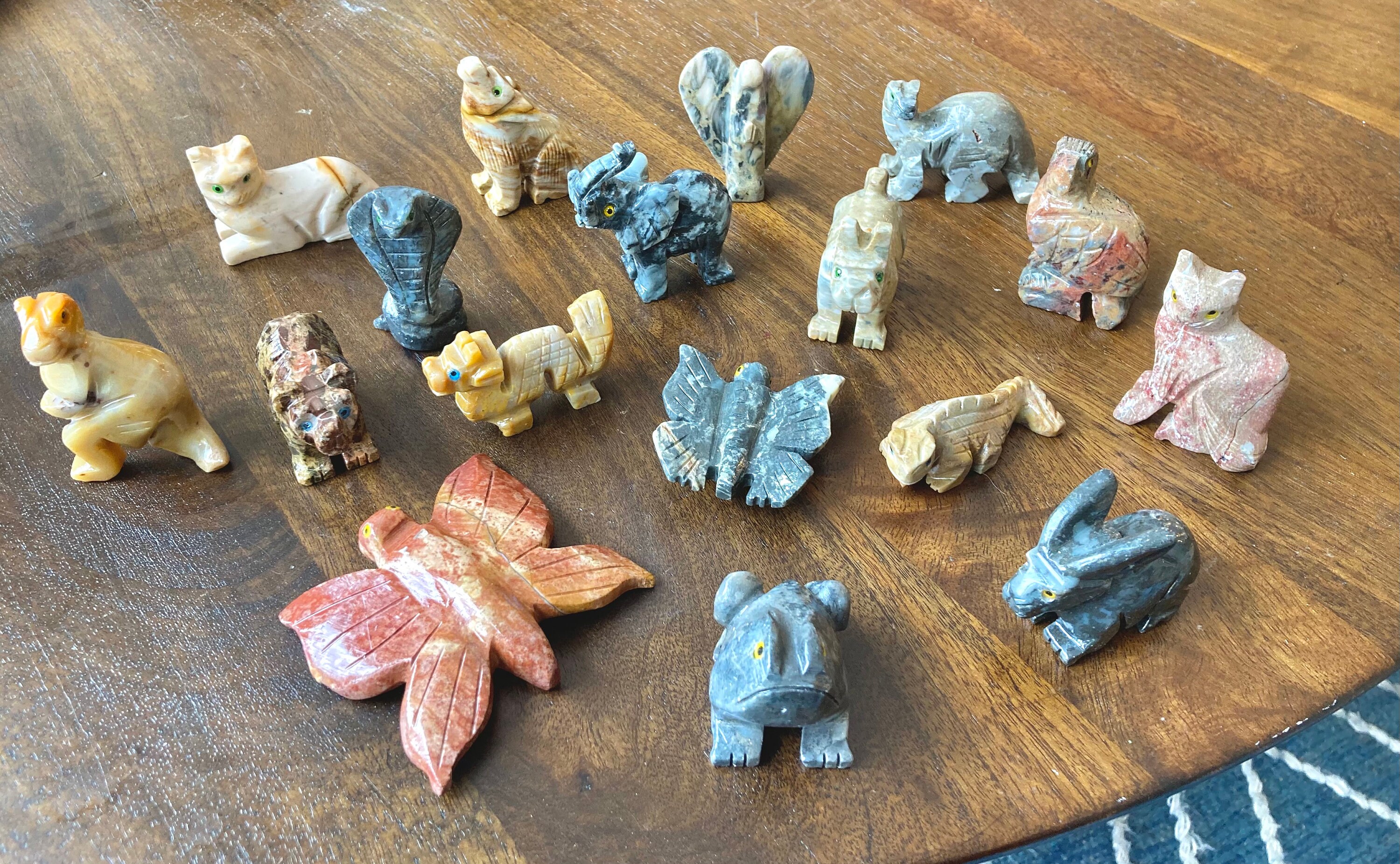 Soapstone Animal Figurine / Small Animal Totem / Calming / Etsy