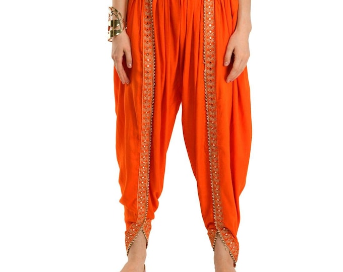 Premium 2-in-1 Dhoti Style Pants with Attached Leggings (Available in All Colors) main image 0