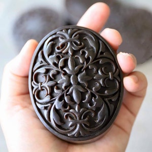 royal oval shape lace design mold vintage  embroidery pattern soap candle resin molds mould silicone mold clay magnet making resin casting