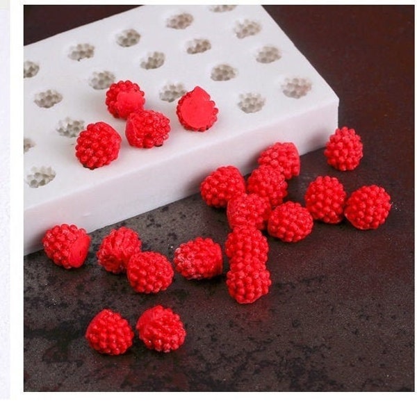 mulberry 32 cavity embed topper mold mould pastry sweets silicone candle soap food pastry  baking  mp cp melt and pour molds moulds