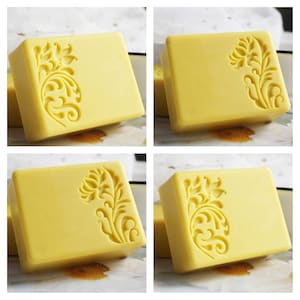lace impression mat lotus lily  floral  rectangular soap mold candle mould silicone melt and pour craft supplies christmas