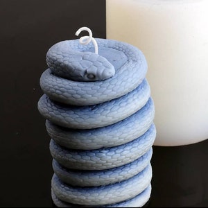 Beeswax Snake Candle Figure main image 1